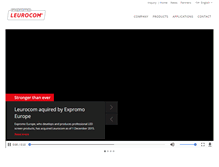 Tablet Screenshot of leuro.com